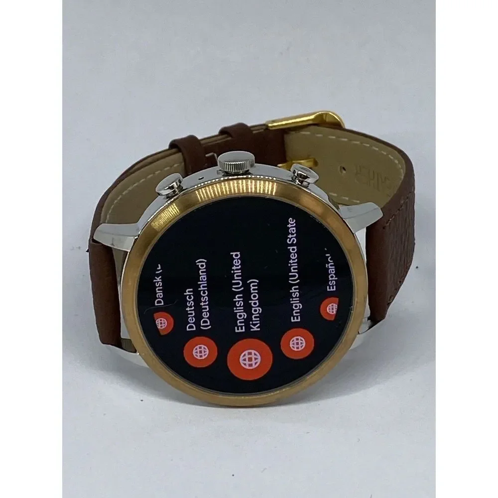 Fossil Gen 4 Authentic Digital Dial Smart Watch Custom Band FTW6016 DC908